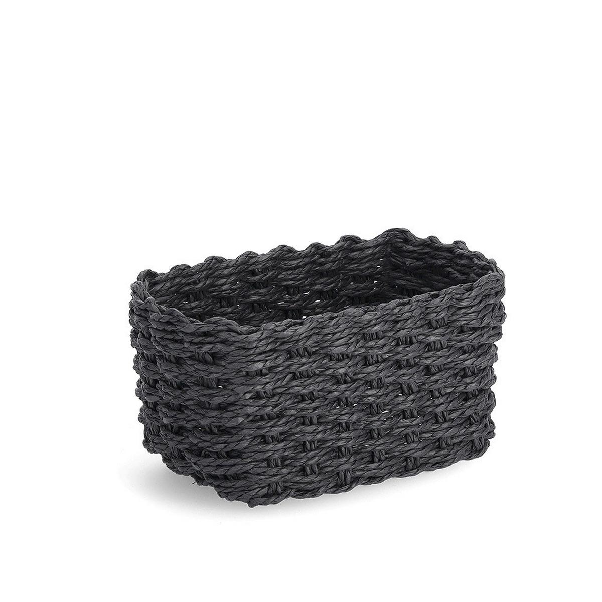 KORBSET Textil, Dunkelgrau - Dunkelgrau, Basics, Textil (24/18/13cm)