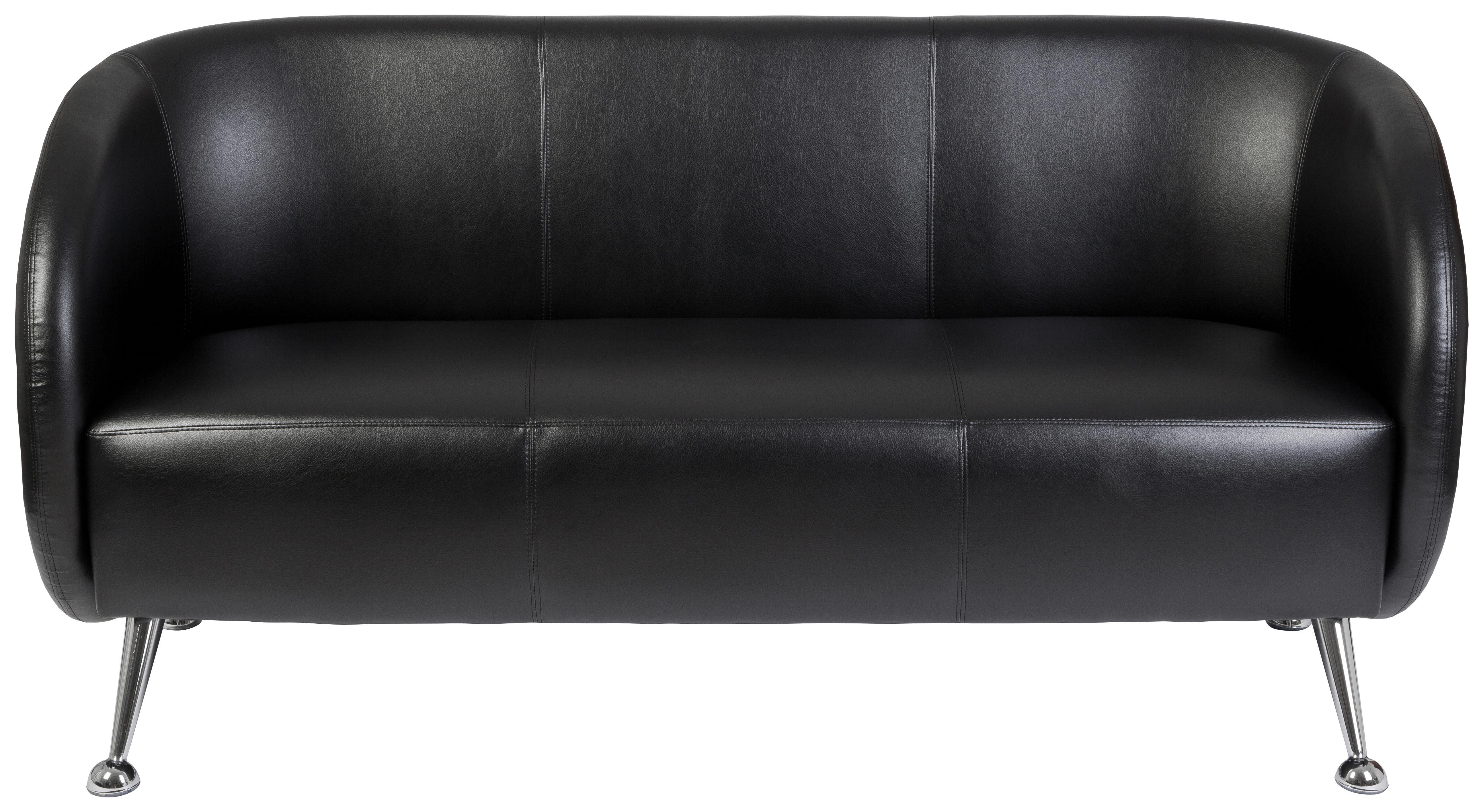 3-Sitzer-Sofa St. Lucia Schwarz