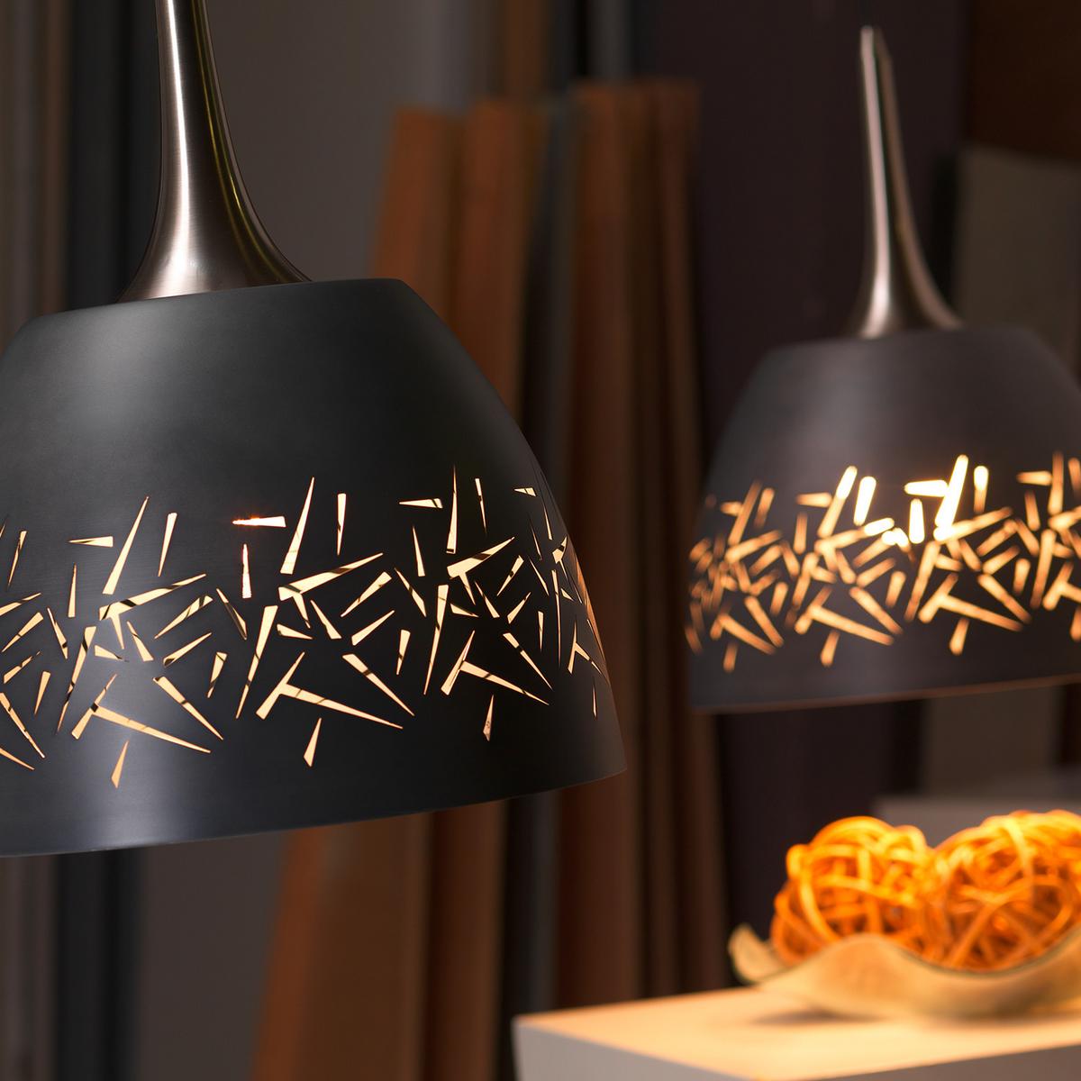 Hängeleuchte 4976/S - Schwarz, KONVENTIONELL, Metall (32/100cm)