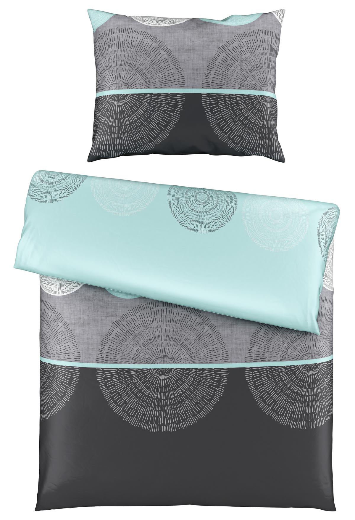 Ágyneműhuzat-garnitúra Denise - türkiz, Modern, textil (140/200cm) - Luca Bessoni