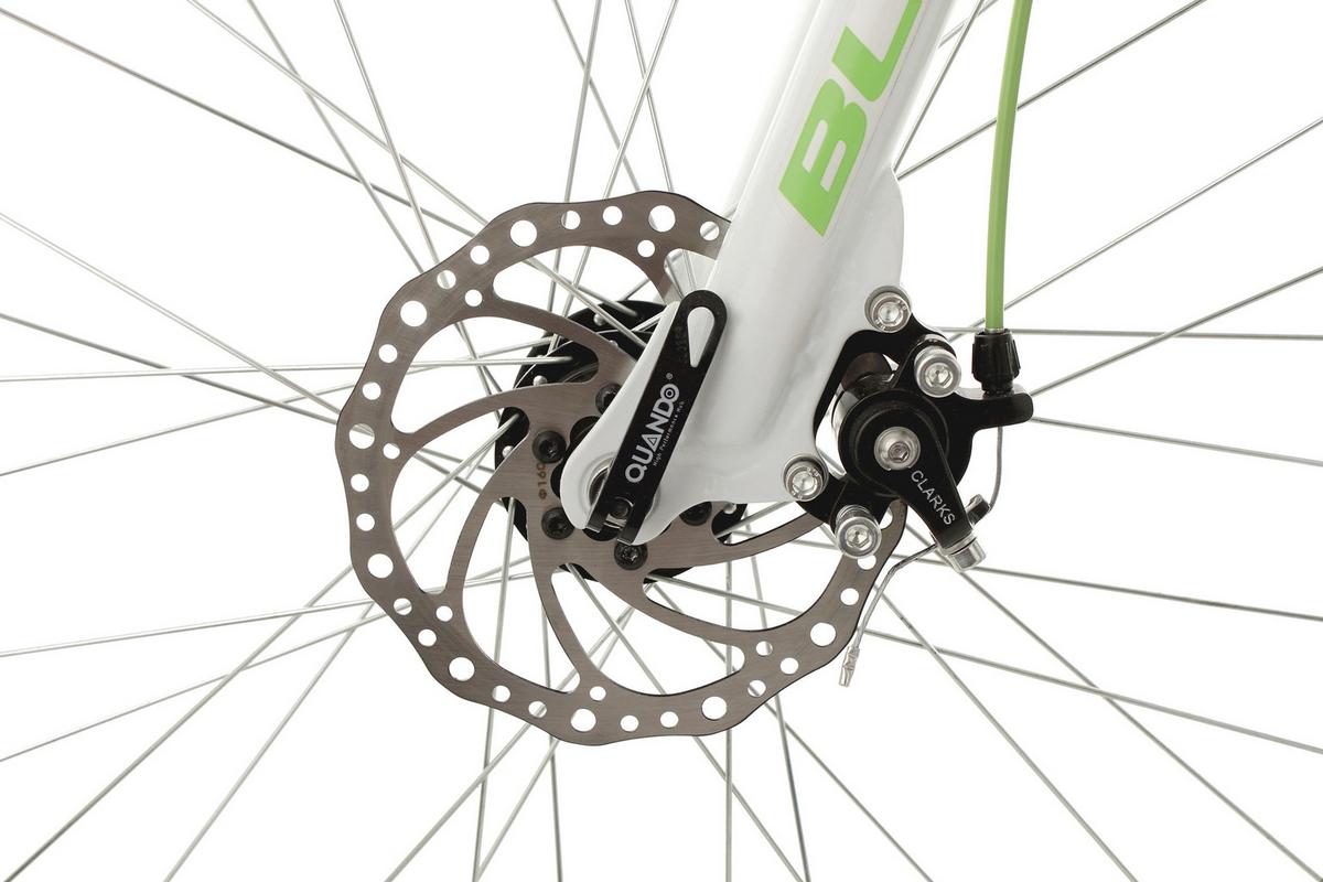 Mountainbike Fully 26 Zoll Bliss 21 Gänge - Weiß/Grün, Basics, Metall (180/70/80cm) - KS Cycling