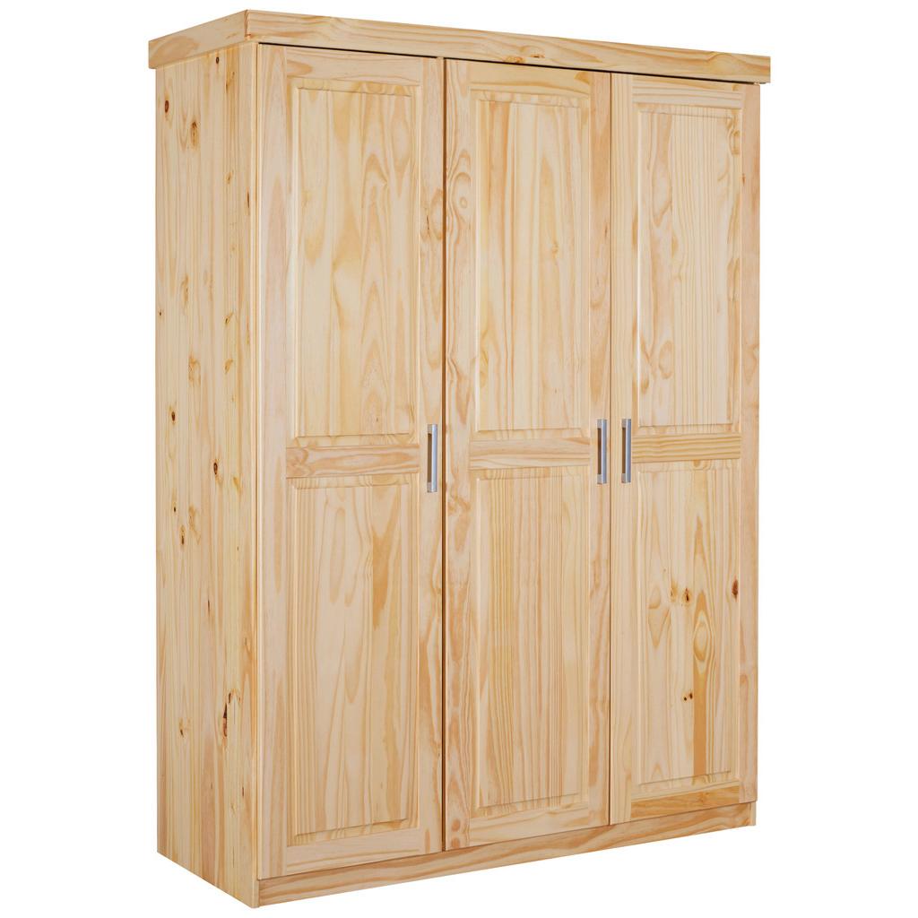 Drehtürenschrank Massiv 140 Cm Pelle Natufarben