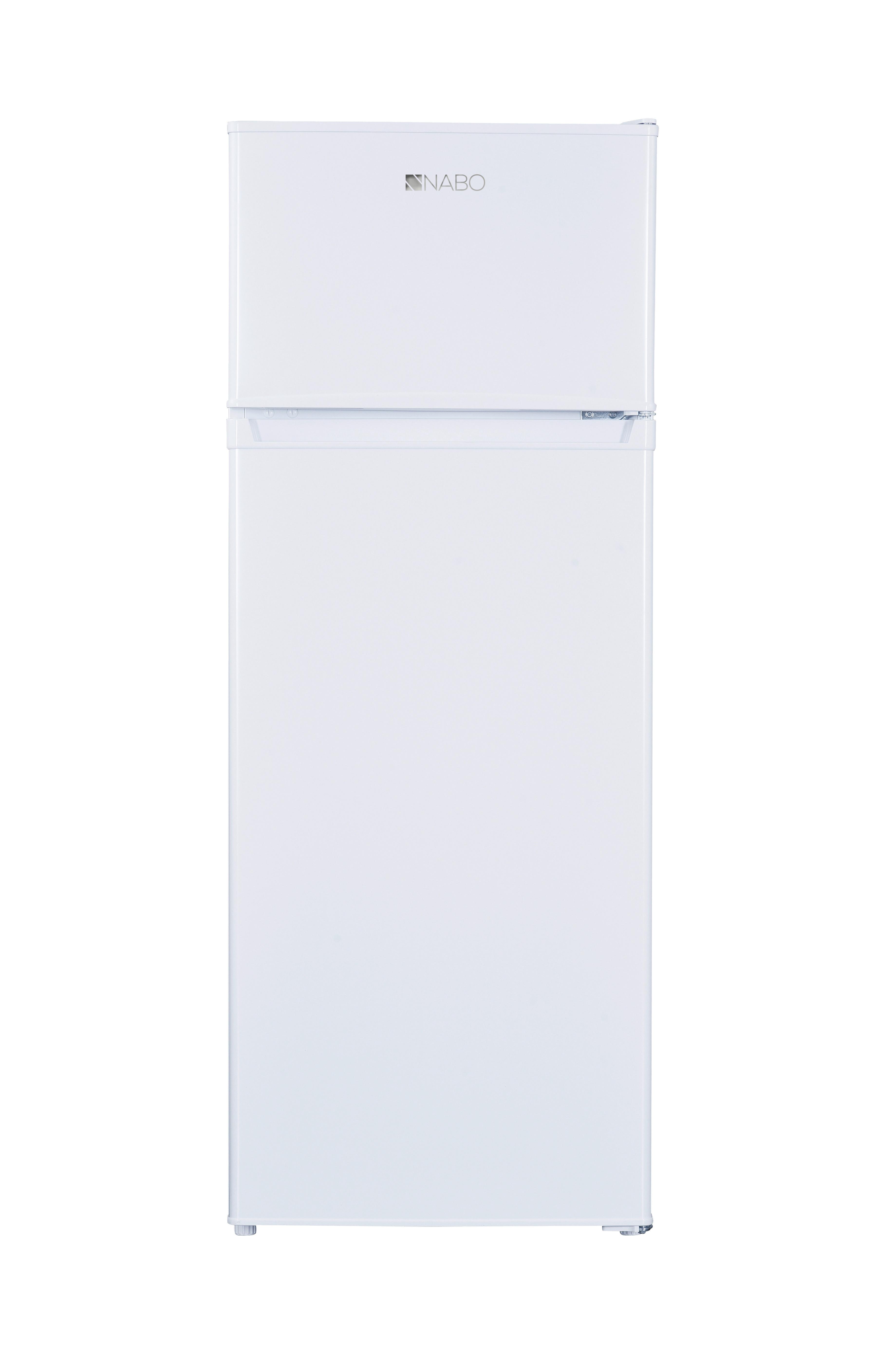 Kühl-Gefrier-Kombination Nabo Kgs 2060 - Weiß, Basics, Metall (54,5/143/55,5cm) - Nabo