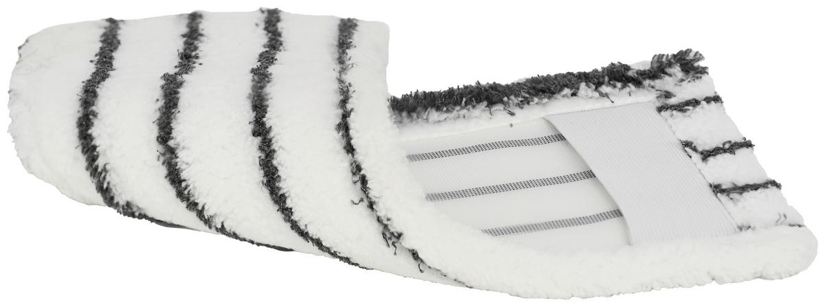 MOP NA PODLAHU STRUPPI - černá/antracitová, Konvenční, kov/textil (40/16/155cm) - Modern Living