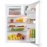 Einbaukühlschrank H: 87,6 Cm 98 L Mit Gefrierfach - Weiß, Design, Glas/Metall (54/87,1/54cm) - Amica