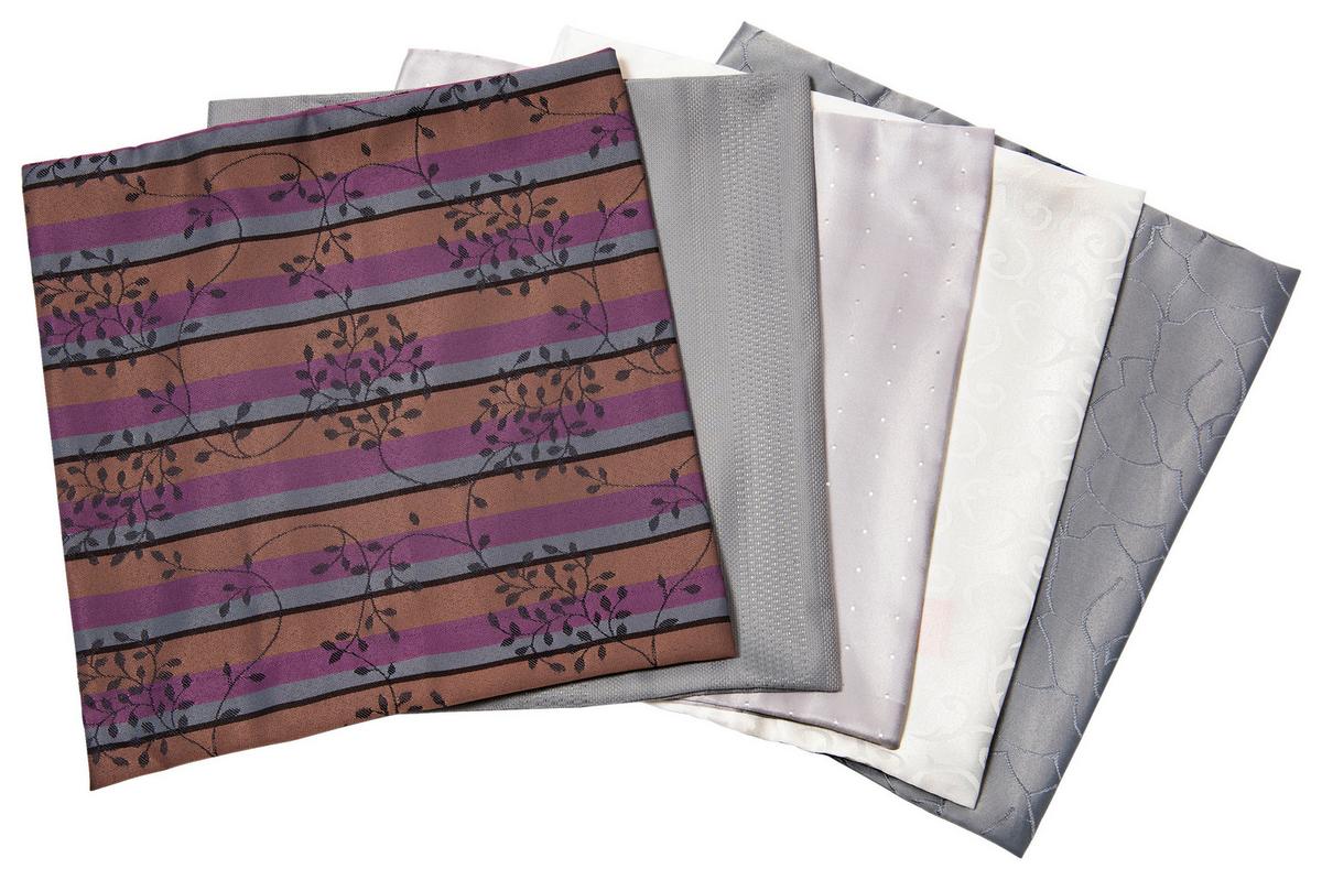 Kissenhülle Olga 40x40 Cm Polyester Mit Reißverschluss - Multicolor, KONVENTIONELL, Textil (40/40cm) - Ondega