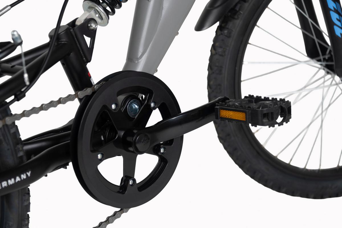 WYLD MTB FULLY ATB 20'' Zodiac grau - Grau, LIFESTYLE, Metall (25cm)