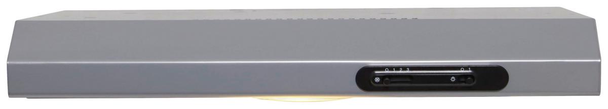 Dunstabzugshaube Suna Edelstahlfarben B: 60 cm, Led - Edelstahlfarben, Trend, Metall (60/7,6/47cm) - Respekta
