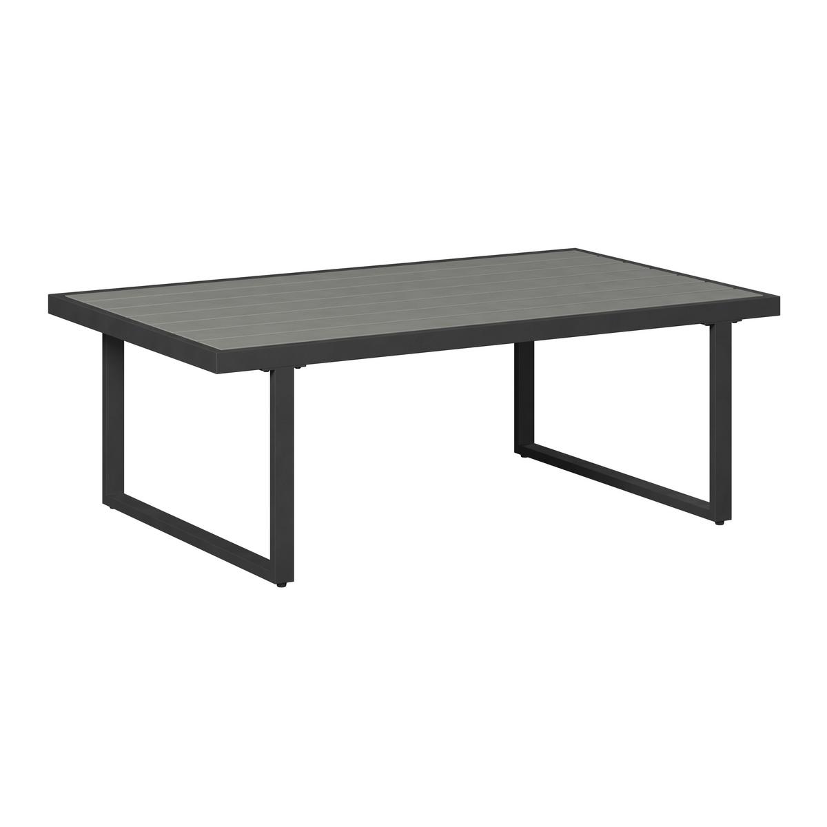 Loungegarnitur Salvador - Dunkelgrau/Grau, MODERN, Holzwerkstoff/Textil (165/72/68cm) - Beldano