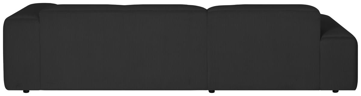 Ecksofa Hannah Schwarz 170x252 cm - Schwarz, Design, Textil (200/304cm) - MID.YOU