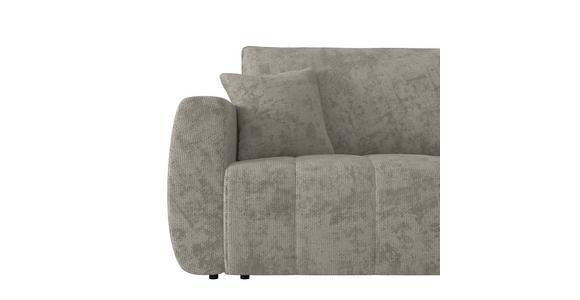 Schlafsofa Bali - Schwarz/Grau, MODERN, Holz/Textil (245/74-90/104cm) - Luca Bessoni