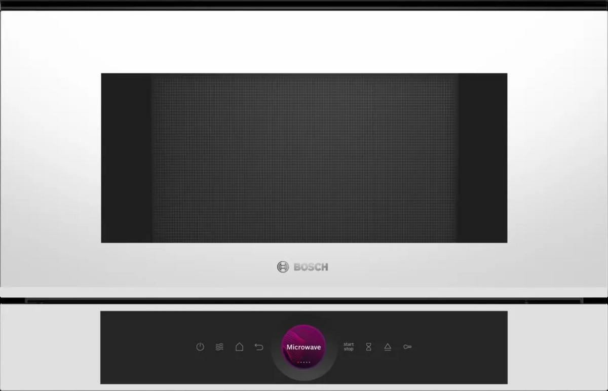 Beépíthető Mikrohullámú Sütő Bfl7221w1 - fehér, Design - Bosch