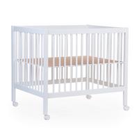 Laufgitter Höhenverstellbar Weiß, Inkl. Räder, L: 98 Cm - Weiß, KONVENTIONELL, Holz/Kunststoff (98/78/82cm) - Childhome