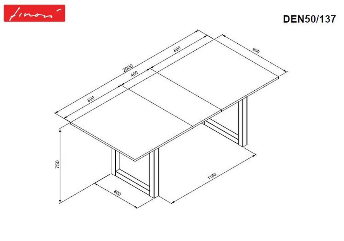 Esstisch Ausziehbar Denver 160-200x90 Cm Weiß - Weiß, Design, Holzwerkstoff (160/90/75cm) - MID.YOU