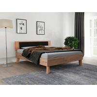 Bett Como Naturfarben /Kernbuche 160x200cm - Naturfarben/Kernbuche, MODERN, Holz (160/200cm) - MID.YOU