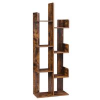 Regal Regal B: 50 cm Eiche Dunkel - Eiche dunkel, Trend, Holzwerkstoff (50/140/25cm) - Boxxx