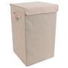Wäschekorb Dreso M Creme 30x50x30 cm - Creme, MODERN, Textil (30/50/30cm) - MID.YOU