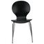 Stuhl Ria - Chromfarben/Schwarz, KONVENTIONELL, Holz/Metall (45/86/50cm) Stuhl Ria - Chromfarben/Schwarz, KONVENTIONELL, Holz/Metall (45/86/50cm)