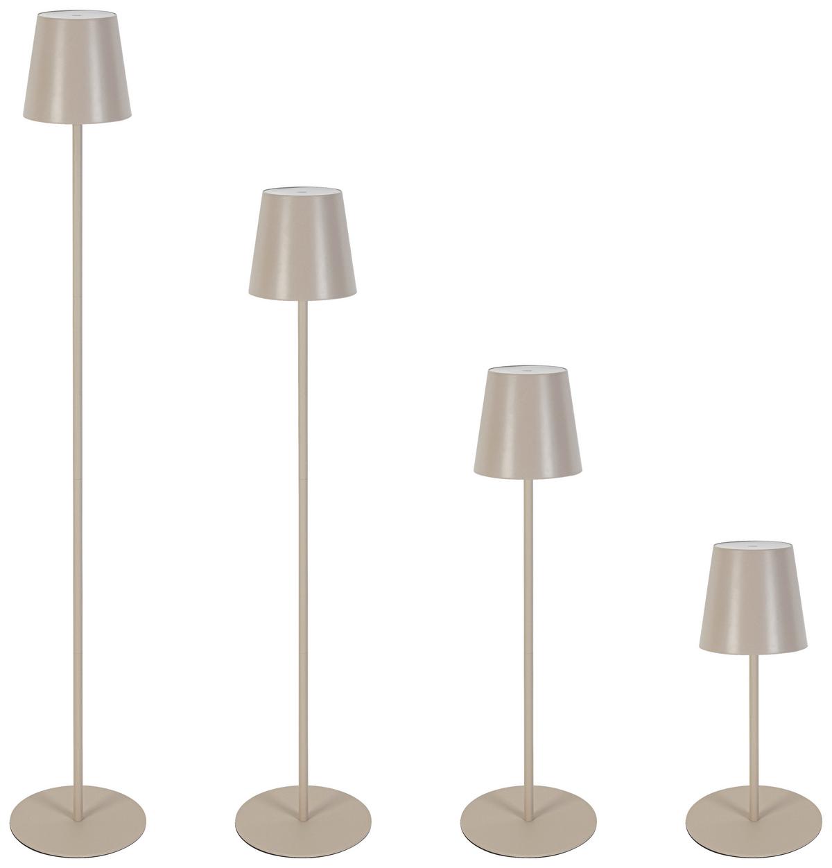 VENKOVNÍ LED SVÍTIDLO AUSI - pískové barvy, Moderní, kov/plast (22/130cm) - Mömax