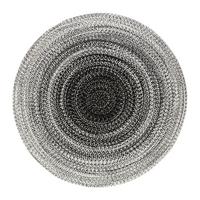 KOBEREC TKANÝ NA PLOCHO Marie, 160cm - bílá/černá, textil (160cm) - Modern Living