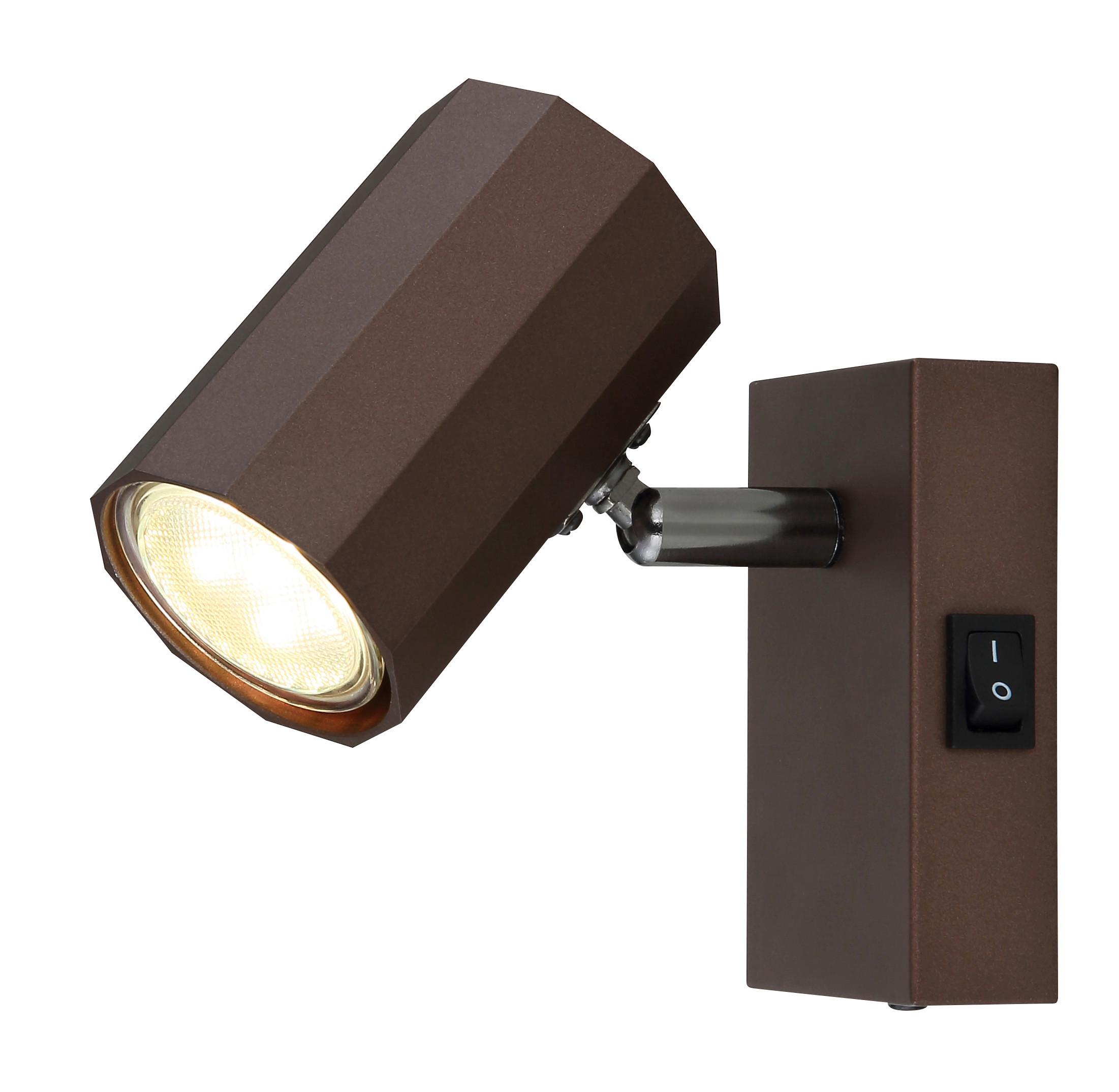 Strahler 57919-1 - Bronzefarben, Design, Metall (14/7/14,5cm) - Globo