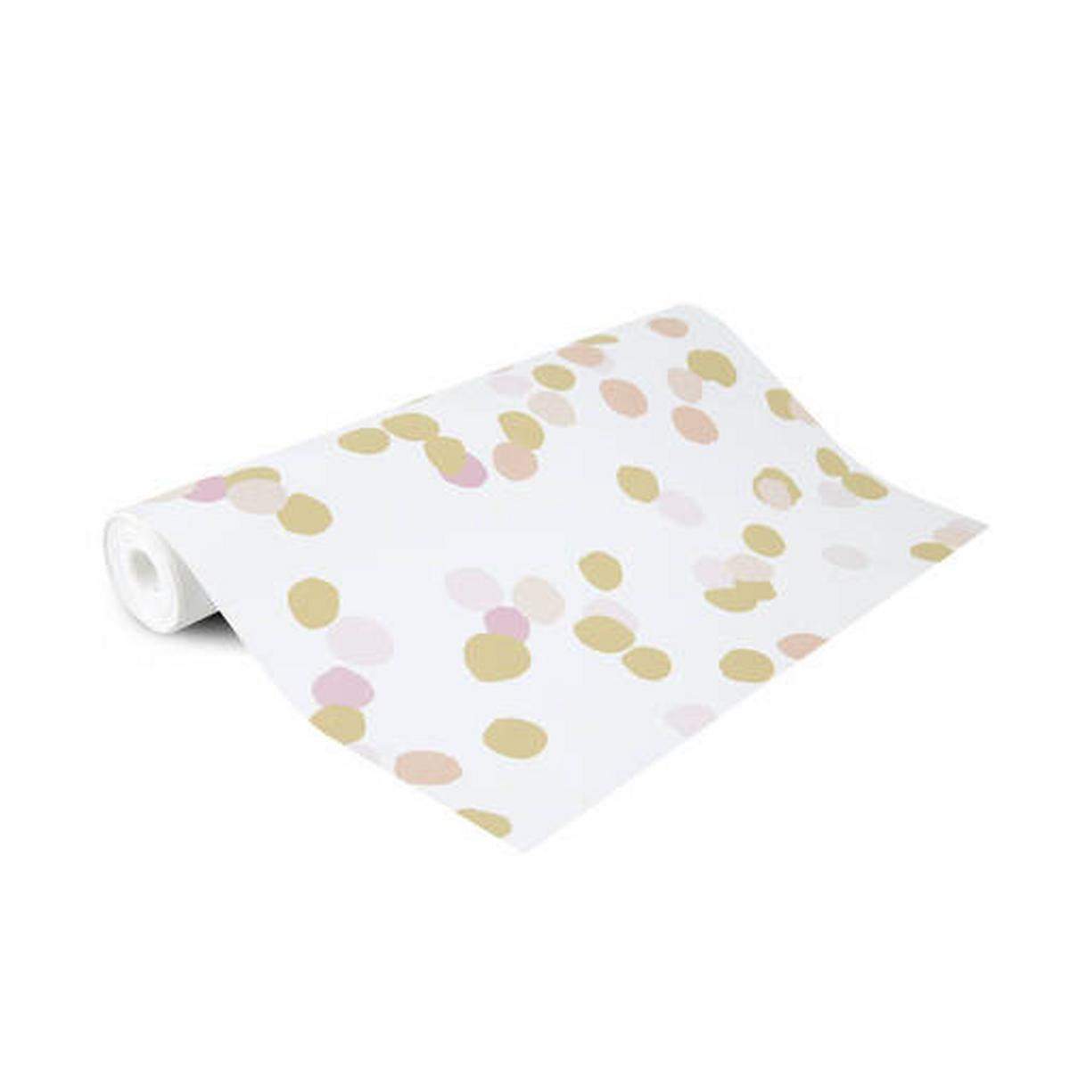 Fototapete 107346 - Pink/Goldfarben, Basics, Papier/Kunststoff (300/280cm)