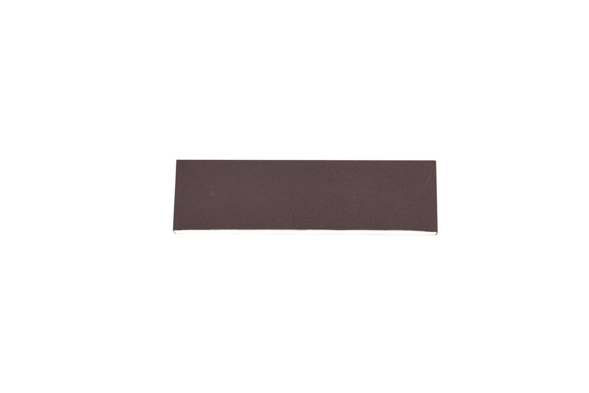 LED-Wandleuchte 225172924 Concha - Rostfarben/Weiß, KONVENTIONELL, Kunststoff/Metall (28/8/4,5cm) - Trio Leuchten