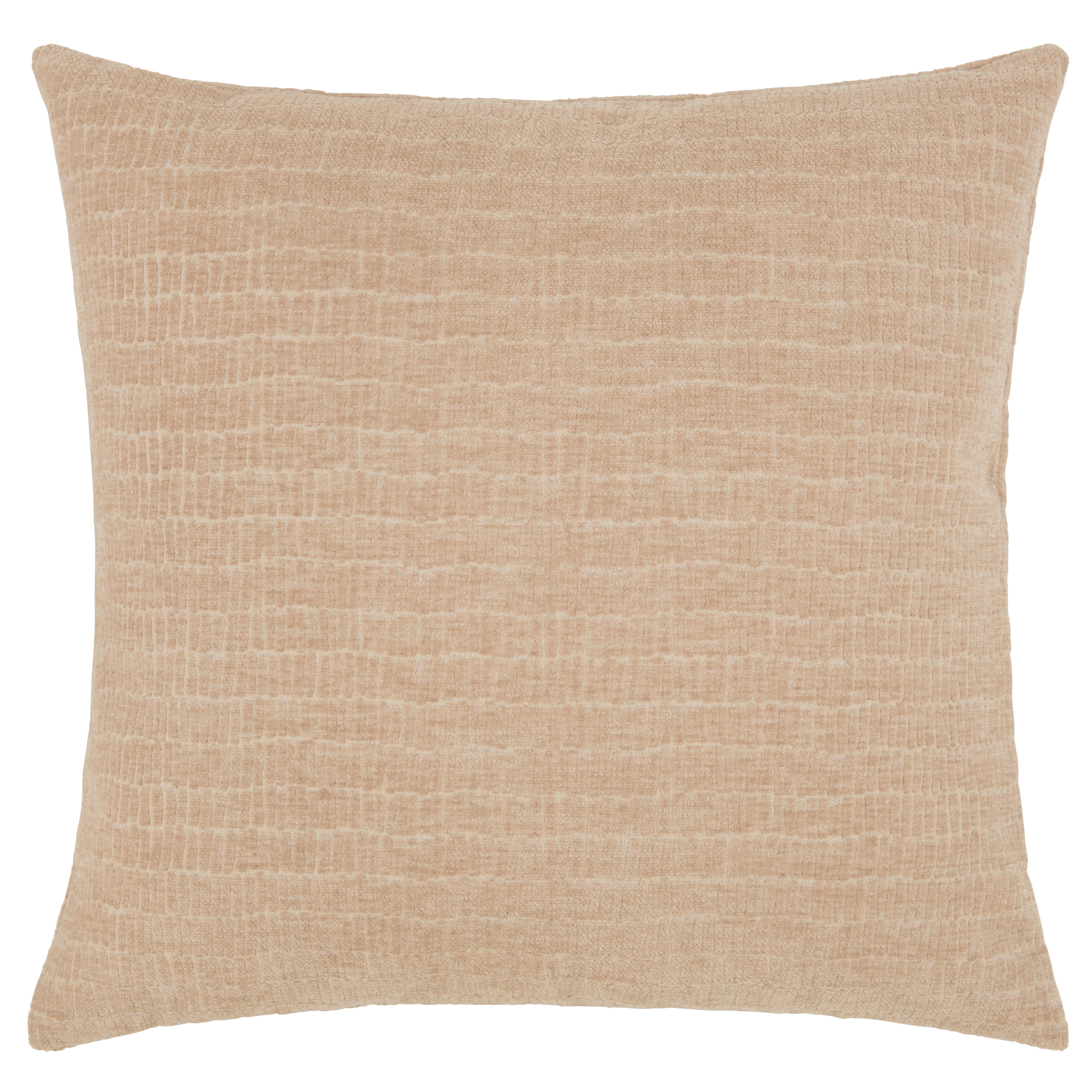 POTAH NA POLŠTÁŘ Pia, 48/48cm, šedobílá - přírodní barvy, Basics, textil (50/50cm) - Premium Living