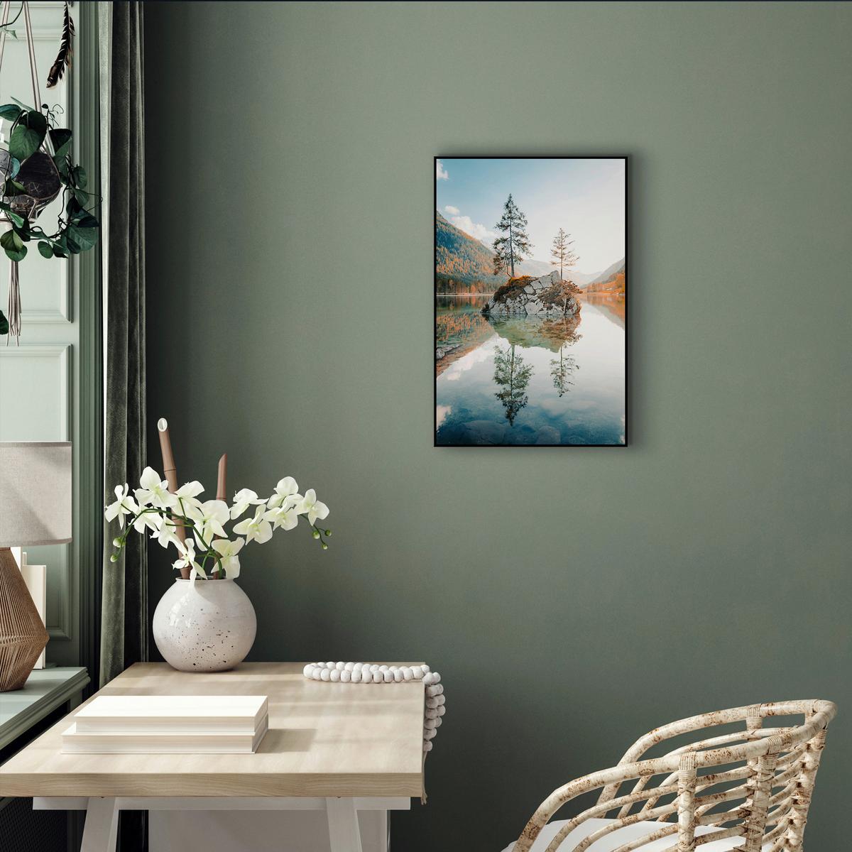 Obraz Elena, 50/70cm - černá/vícebarevná, Moderní, kompozitní dřevo/papír (50/70cm) - Mömax