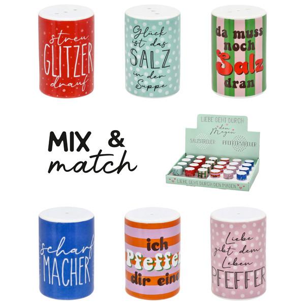 Salz- Und Pfeffermühle Selina - Basics, Stein (4/6/4cm)