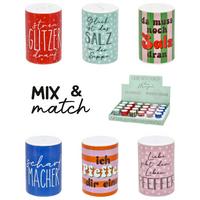 Salz- und Pfeffermühle Selina - Basics, Stein (4/6/4cm)