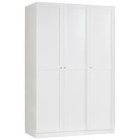 Skriňa Unit vybavenie komfort, biela, š. 136,7 cm - biela, Modern, kompozitné drevo/plast (136,7/210/58,3cm) - Ondega
