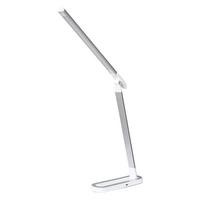 Led Íróasztali Lámpa Misha - ezüstszínű/fehér, fém (6.5/40/6.5cm) - Rabalux