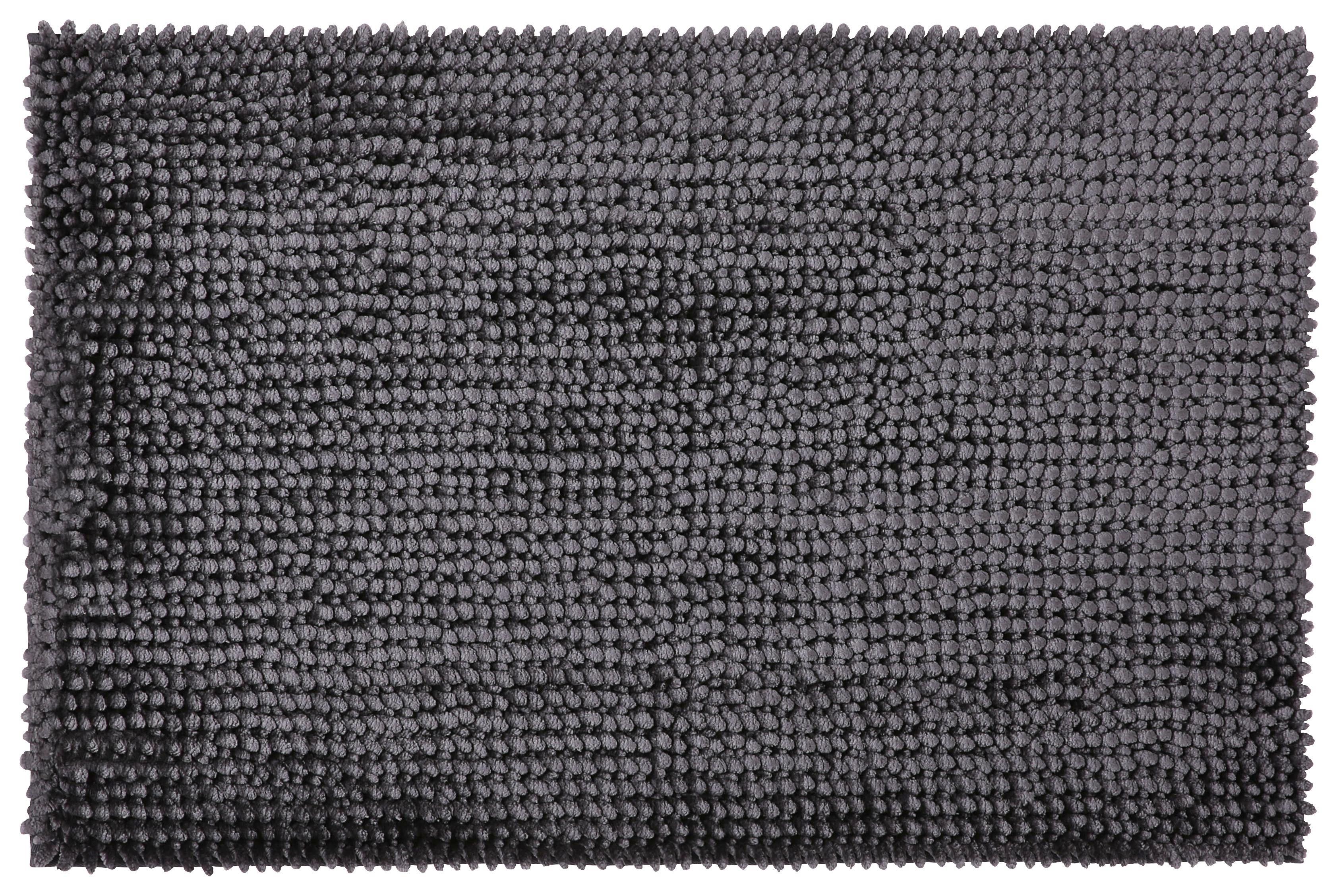 Fürdőszobaszőnyeg Elisa - Szürke, modern, Textil (60/90cm) - Luca Bessoni