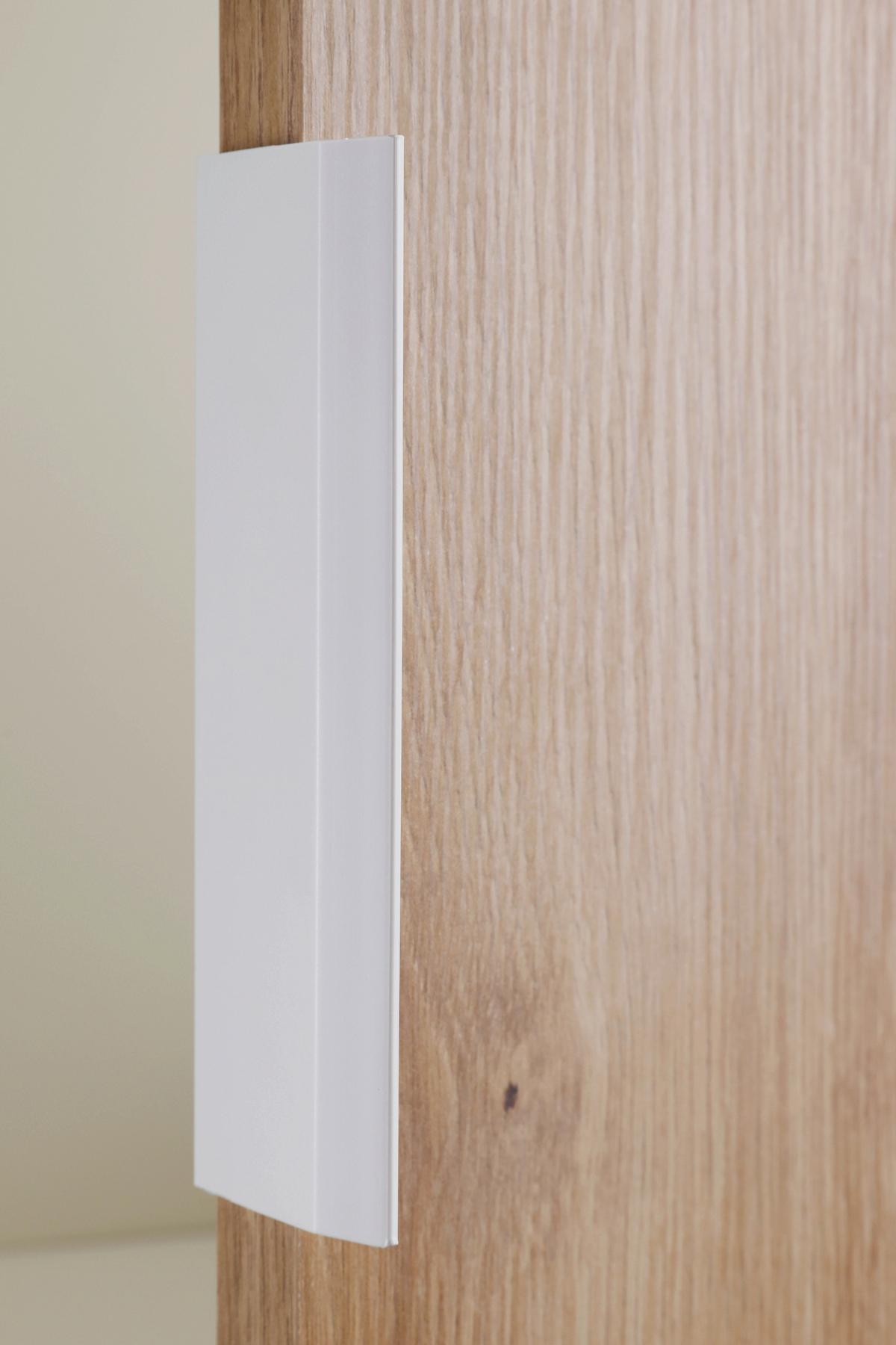 Regal Pepeto - Weiß/Eiche Artisan, Design, Holzwerkstoff (77/185/30cm) - Livetastic