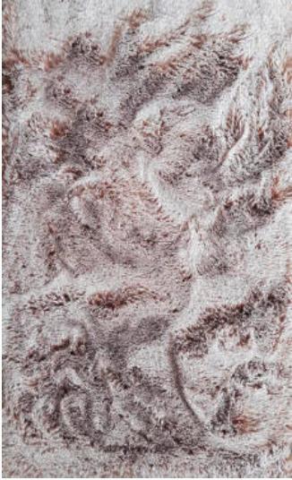 Fellteppich Angela Hellbraun 80x150 cm - Hellbraun, Basics, Textil (80/150cm) - Luca Bessoni