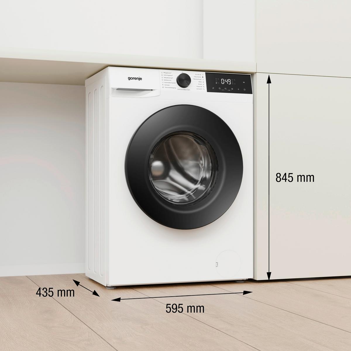 Waschmaschine WG2PS72A1P2/AT Füllmenge ca. 7 kg, EEKL: A - Weiß, Basics, Kunststoff/Metall (59,5/84,5/43,5cm) - Gorenje