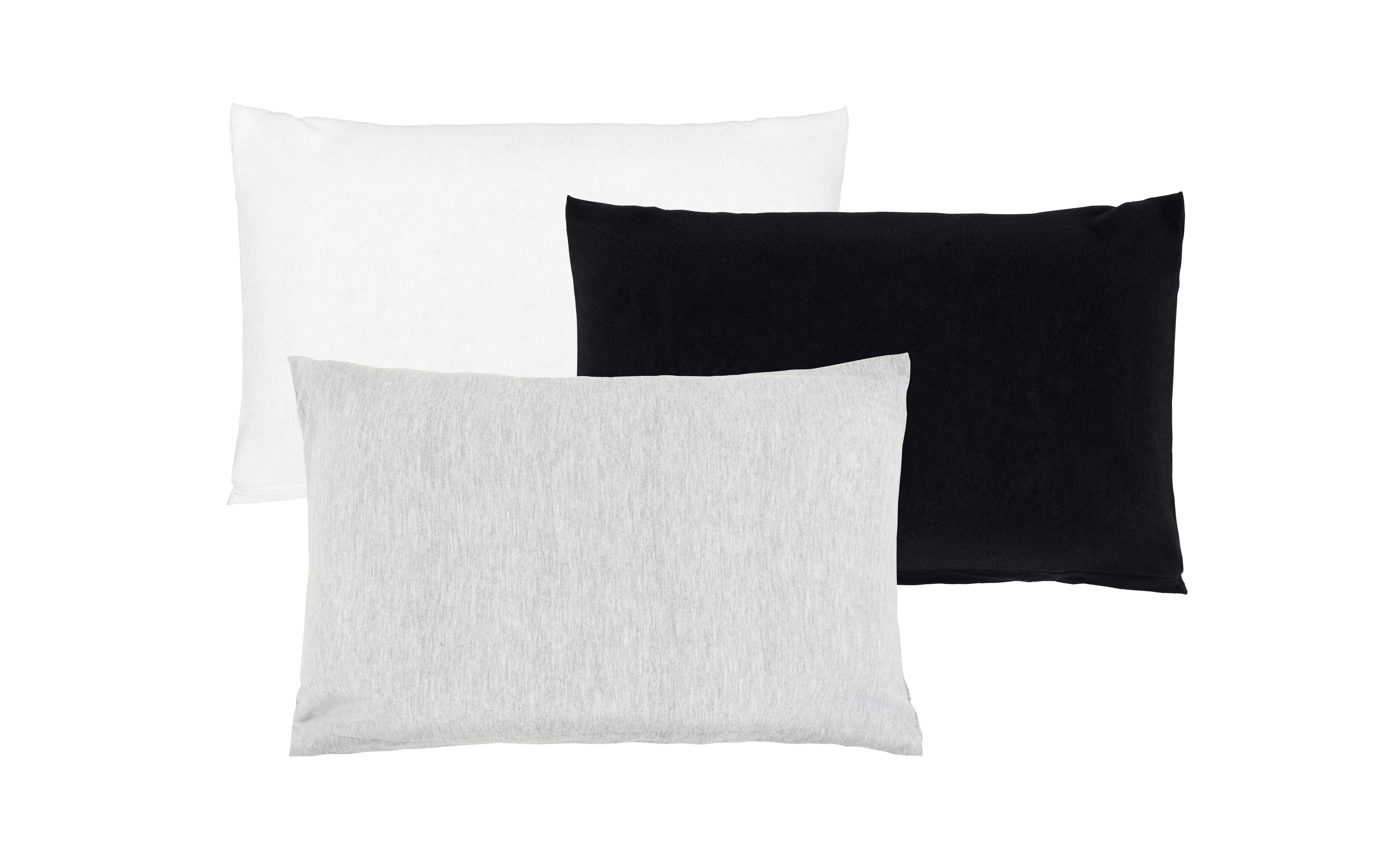 POŤAH NA VANKÚŠ Felix, 28/44cm - biela/antracitová, Konventionell, textil (28/44cm) - Modern Living
