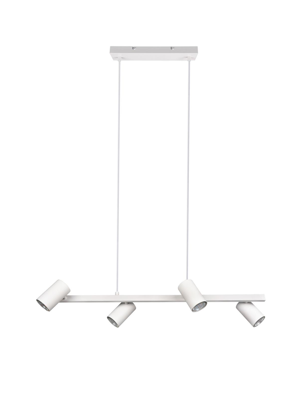 Pendelleuchte 302400431 Marley - Weiß, MODERN, Metall (80/150/18cm) - Trio Leuchten