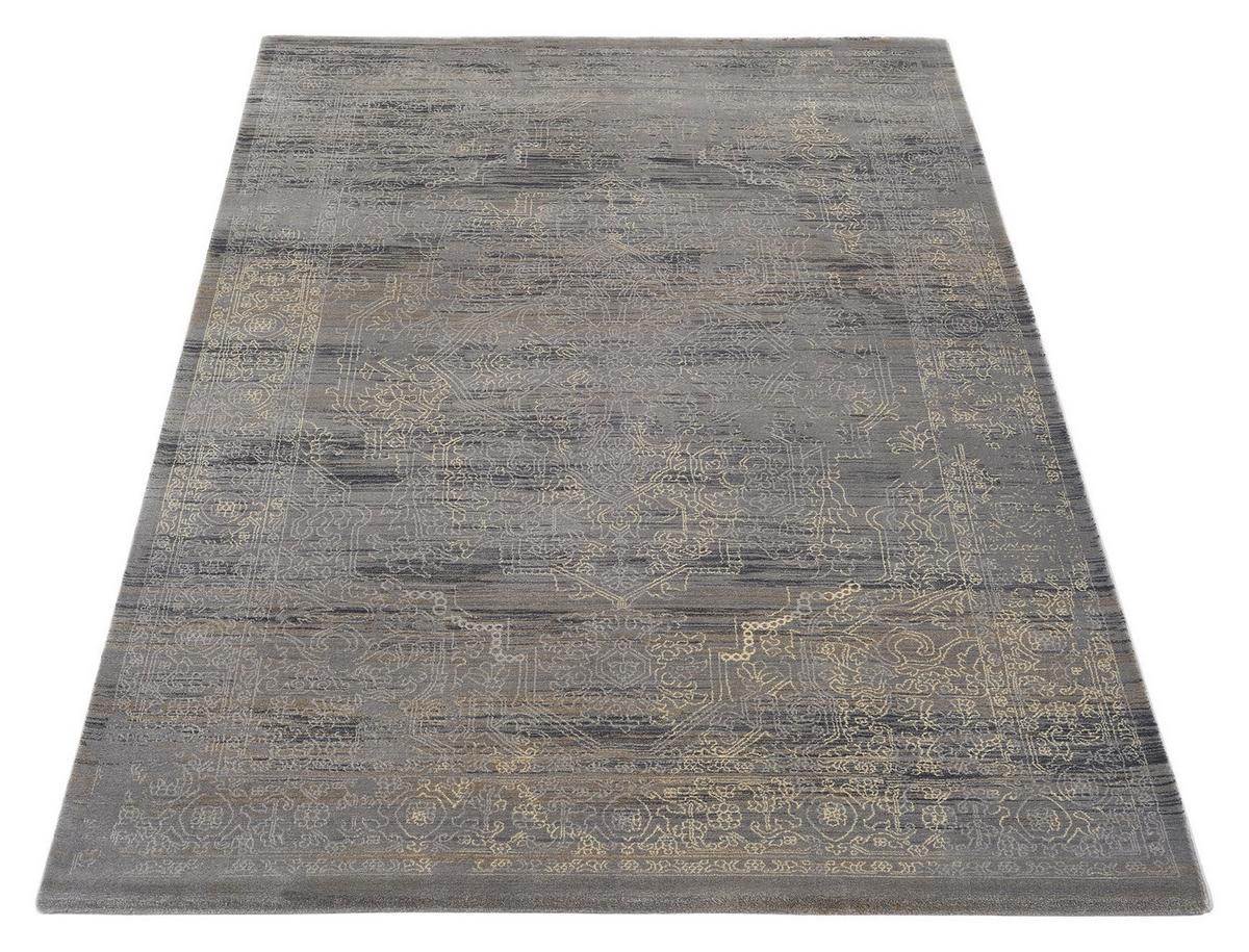 Webteppich Creme/Grau Wave Kontura 200x300 cm - Creme/Grau, Design, Textil (200/300cm) - Musterring
