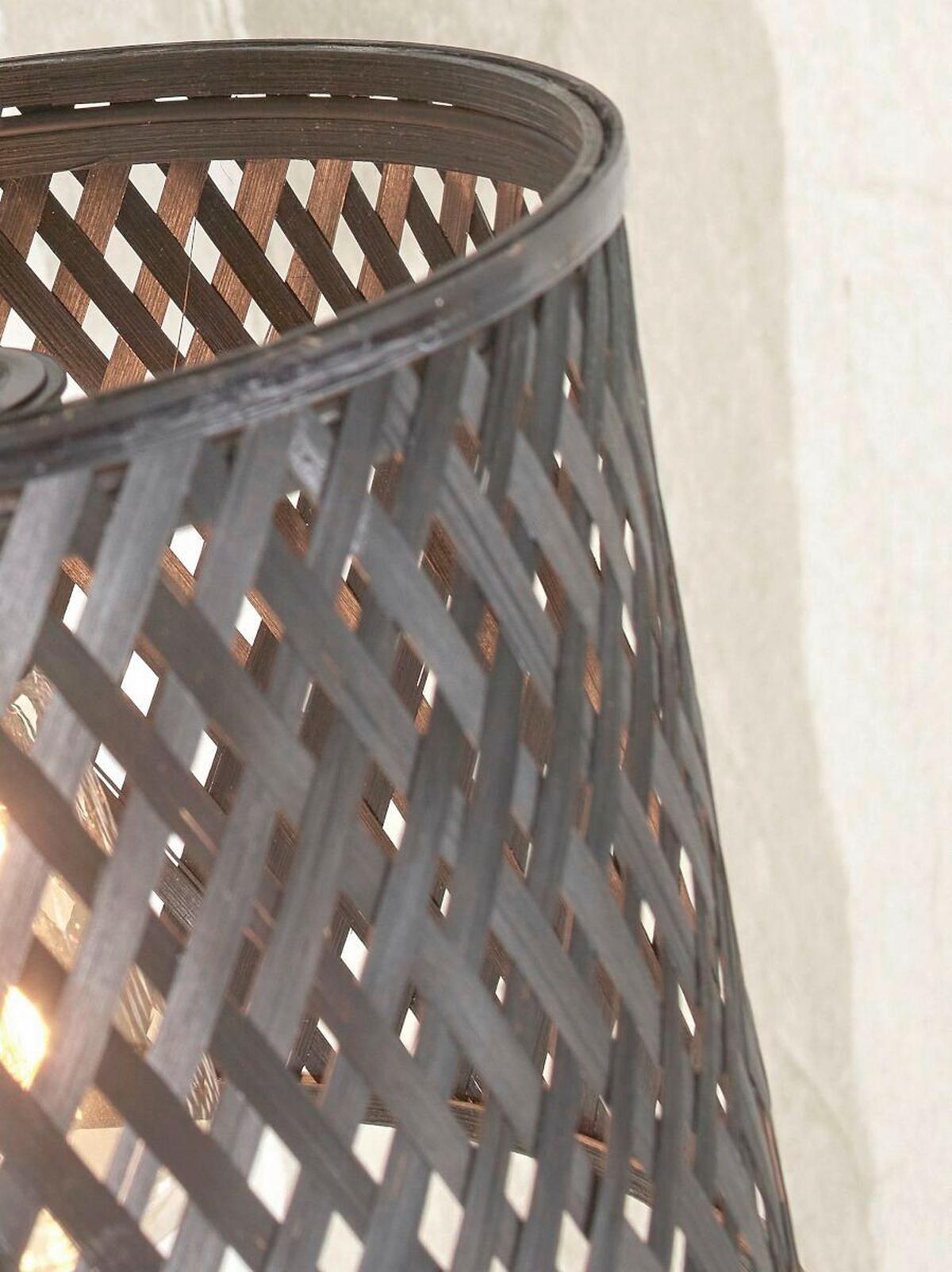 Tischleuchte Java Schwarz B: 18 cm - Trend (18/30/46cm) - Good & Mojo