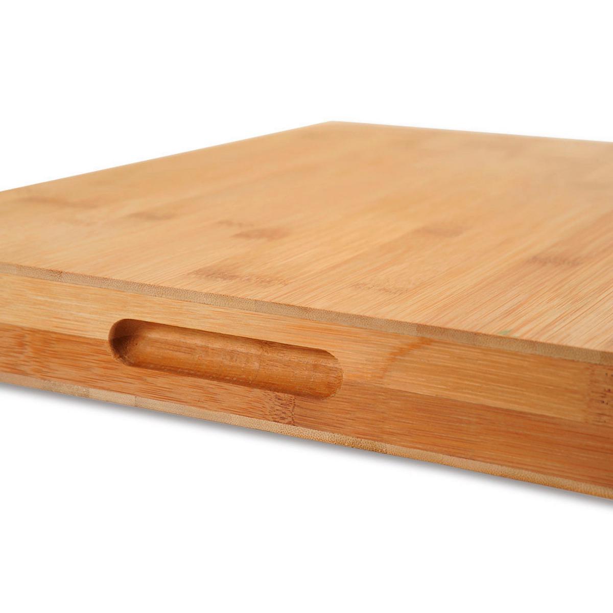 Schneidebrett Hellbraun L: 50 Cm - Hellbraun, Basics, Naturmaterialien (50/40/5cm) - Kesper