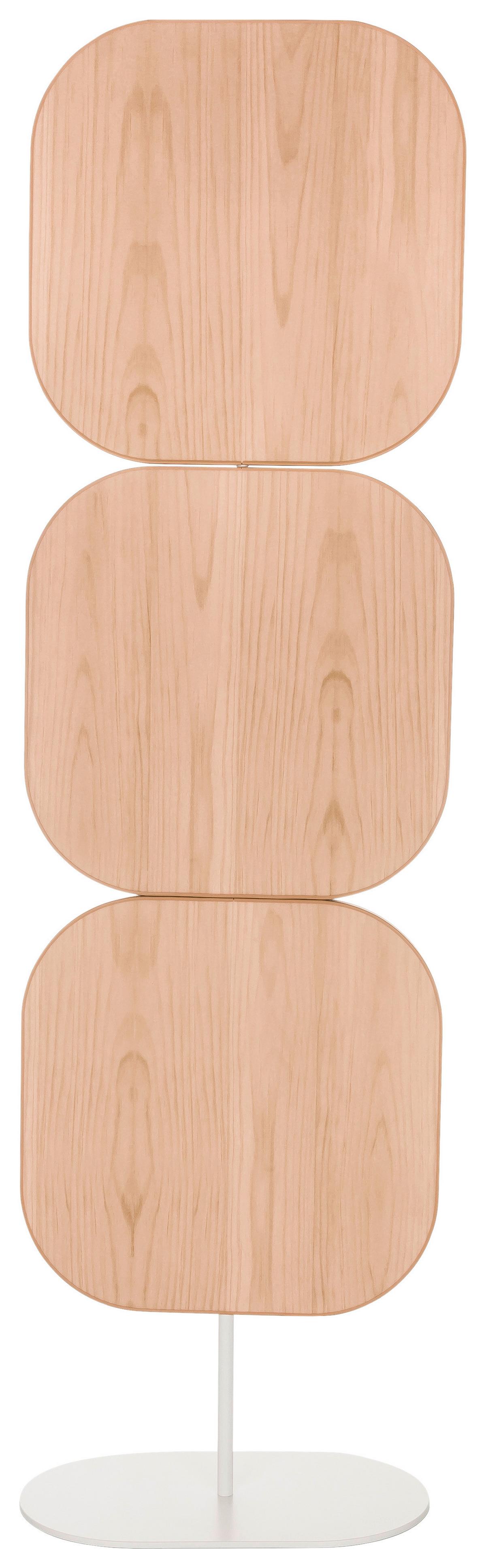Trennwand Flexmiut W - Beige, Basics, Kunststoff/Metall (50/175/30cm) - MID.YOU