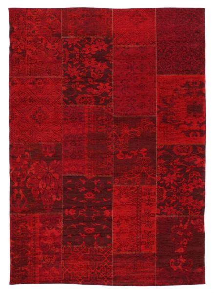 Vintage-Teppich Alanis Allover Dunkelrot 40x60 cm Dunkelrot  40/60 cm 