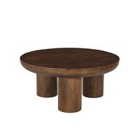COUCHTISCH Mangoholz B: 90cm - Braun, Design, Holz (90/90/40cm) - MID.YOU