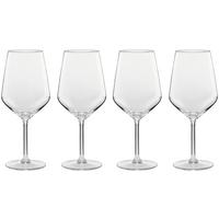 Rotweinglas Iskandar 4er-Set, Je ca. 530 ml - Klar, MODERN, Glas (0,53l) - Luca Bessoni