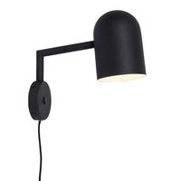 Wandleuchte Marseille 1-Flammig drehbar - Schwarz, Design, Metall (33/15/33cm) - It's about Romi