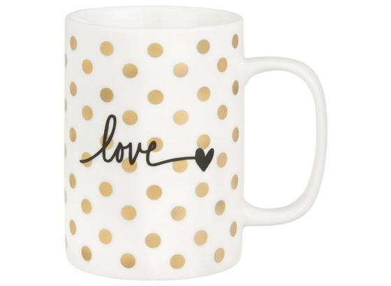 Hrnek Na Kávu Gloria - bílá/černá, Moderní, keramika (7,9/10,8cm) - Mömax modern living Hrnek Na Kávu Gloria - bílá/černá, Moderní, keramika (7,9/10,8cm) - Mömax modern living