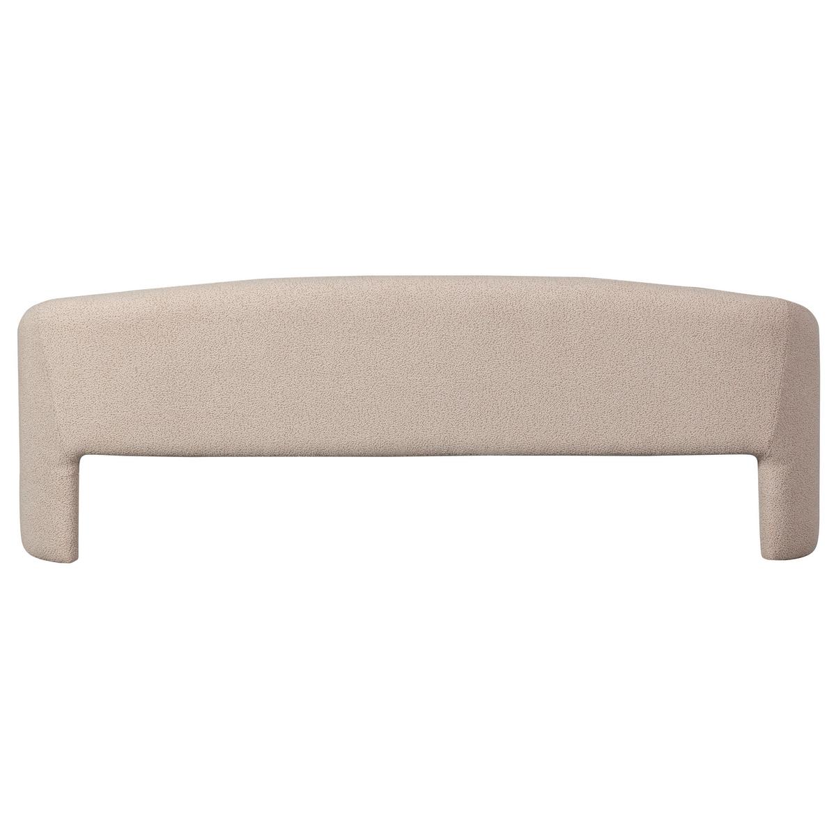 Sitzbank Zone Beige B: 160 cm - Beige, Design, Textil (160/60/52cm) - Livetastic
