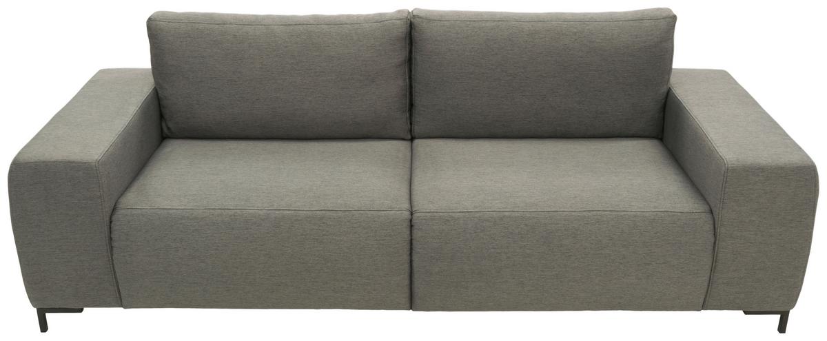 Bigsofa Looks Vi - Schwarz/Grau, Design, Textil (242/88/88cm) - LOOKS by W.Joop